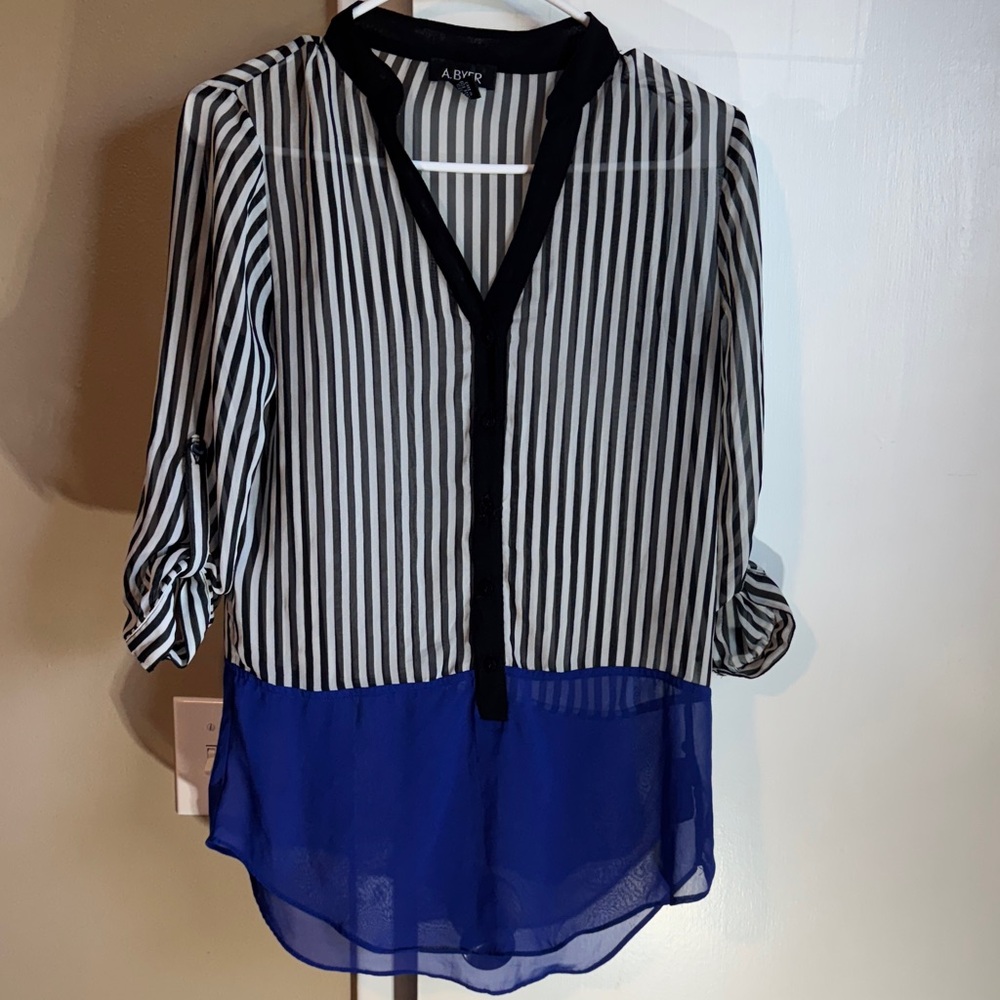 Vintage A Byer Sheer Shirt – Size S